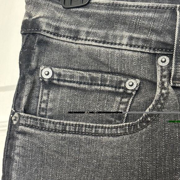 Levi’s W31 L32 High Rise Skinny 721 Jeans Charcoal Gray Stretch Denim - Picture 5 of 10